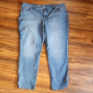Style & Co. Light Blue Straight Leg Jeans. 20W